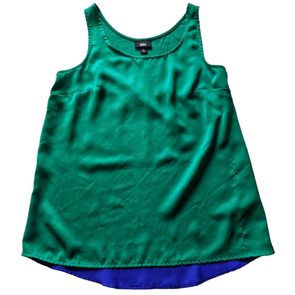 Mossimo Ladies' Color Block Chiffon Tank Top S